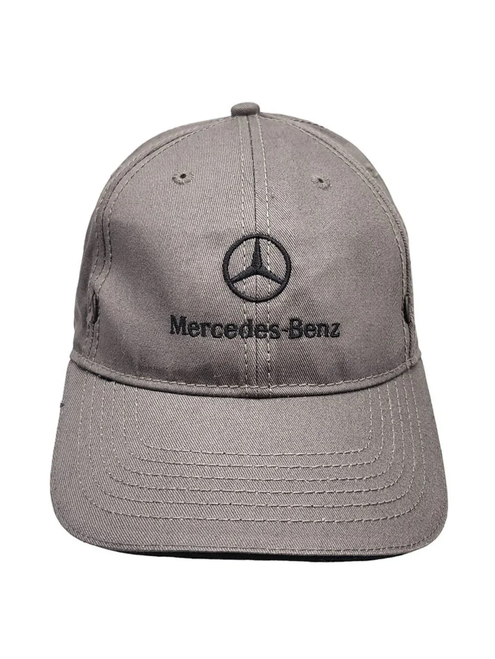 Mercedes-Benz Gray Adjustable Strap Baseball Cap Hat
